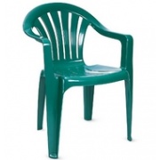 фотографии Кресло пластиковое "Румба" темно-зеленое