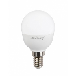Лампа Smartbuy (шарик) P45 5W E14 350Лм 3000K SBL-P45-05-30K-E14