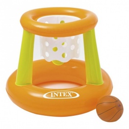 Корзина Intex баскетбольная надувная с надувным мячом 67*55см от 3-х лет