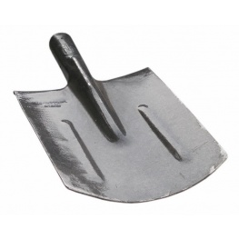 Лопата Штыковая ЛКП `Урожайная сотка` прямоугольная рельс сталь с ребрами жесткости б/ч S-505-4