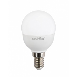 Лампа Smartbuy (шарик) P45 7W E14 500Лм 3000K SBL-P45-07-30K-E14