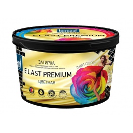 Затирка Elast Premium для швов черная графит 2,0кг