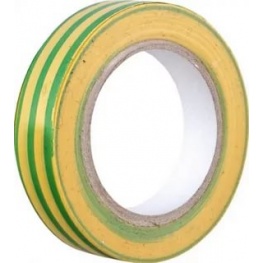 Изолента TDM ПВХ 0,13*15мм желто-зеленая 10м SQ0526-0027