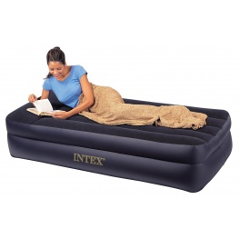 Кровать надувная RISING COMFORT Pillow rest raised bed 99*191*42 см, встр. насосом 220V