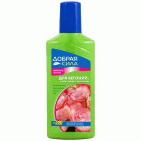 ЖКУ Добрая Сила для бегоний и пеларгоний БФ 250 мл